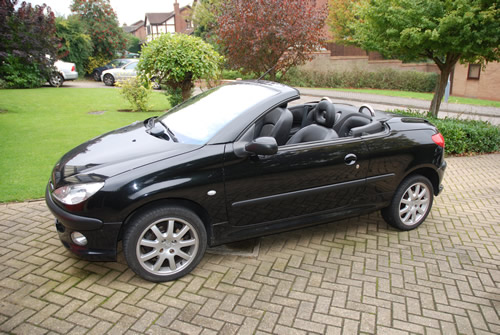 cabriolet hood fitting
